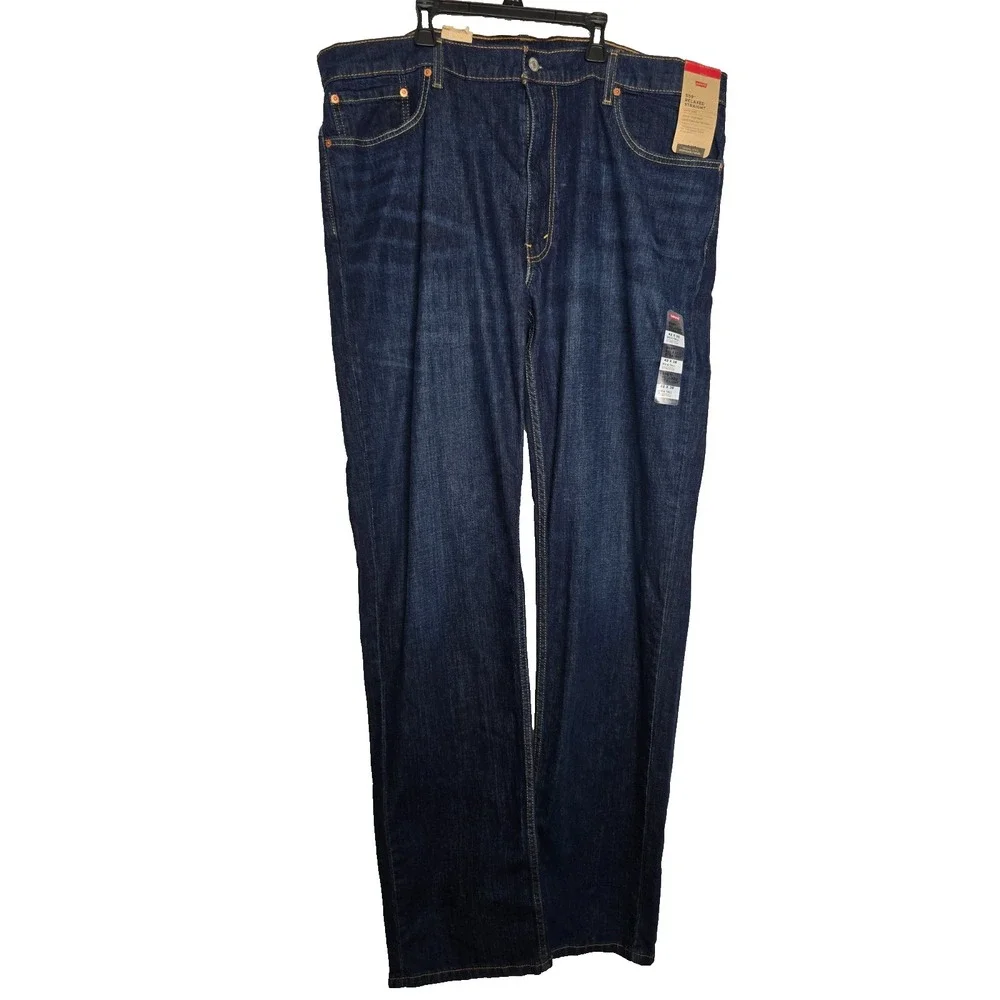 Levi's 559 Blue Jeans Mens Sz 42 X 38 Straight Relaxed Big & Tall NEW $69.50